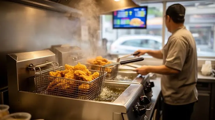 McDonald’s restaurant with AI-powered drive-thru ordering technology and new chicken menu items.